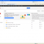Der Web-Startbereich von Google Drive